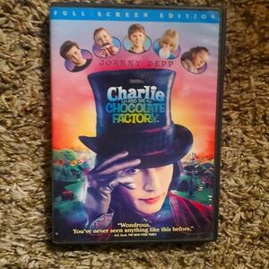 Charlie And The Chocolate Factory with Johnny Depp DVD Movie 2005
